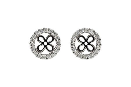 A224-49567: EARRING JACKETS .30 TW (FOR 1.50-2.00 CT TW STUDS)