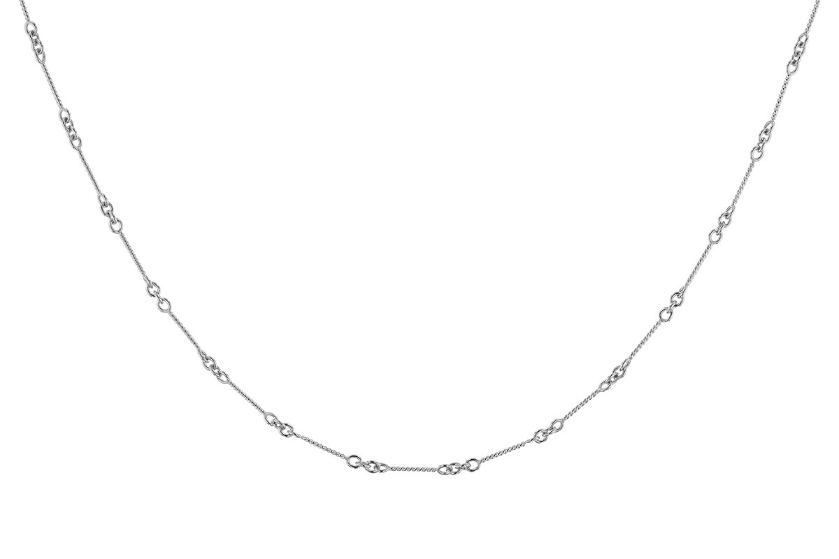 C310-87803: TWIST CHAIN (8IN, 0.8MM, 14KT, LOBSTER CLASP)