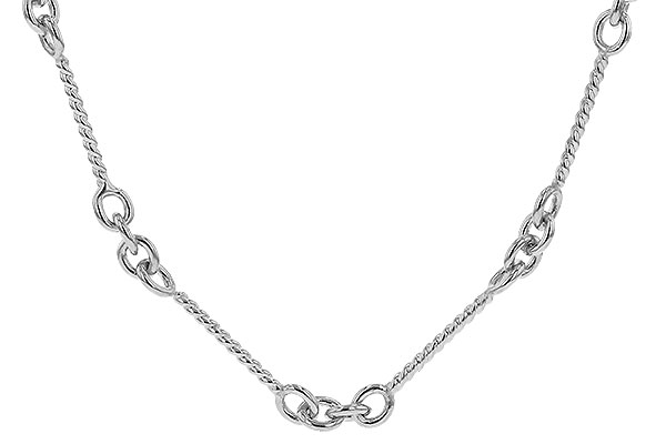 C310-87803: TWIST CHAIN (8IN, 0.8MM, 14KT, LOBSTER CLASP)