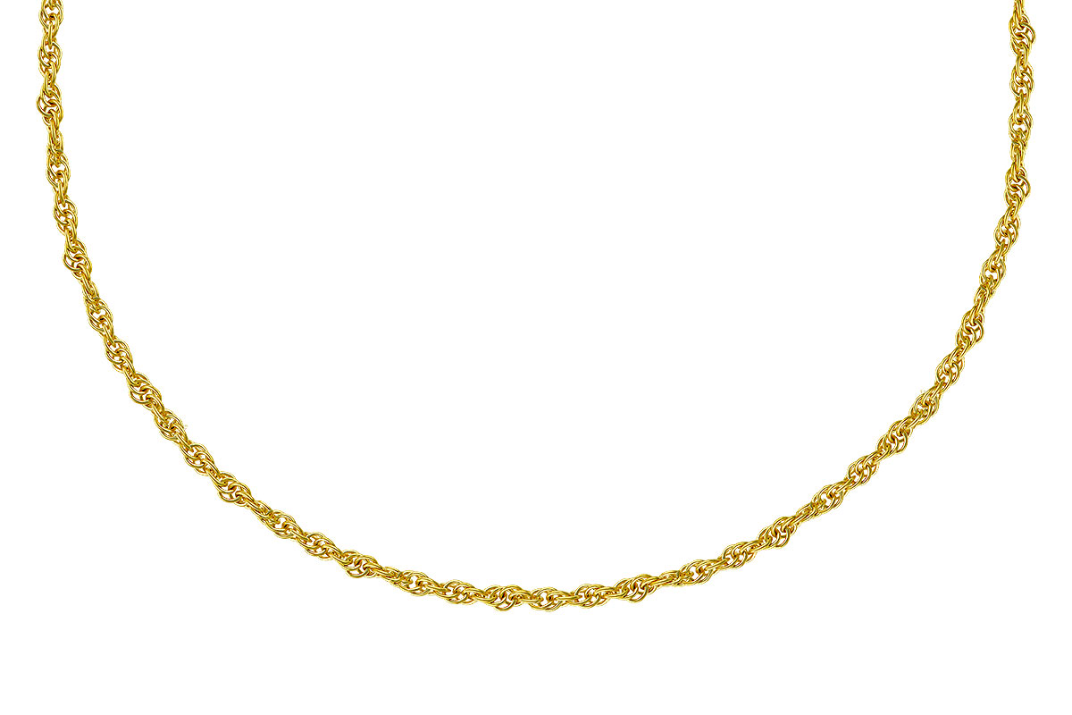 E310-87803: ROPE CHAIN (16IN, 1.5MM, 14KT, LOBSTER CLASP)