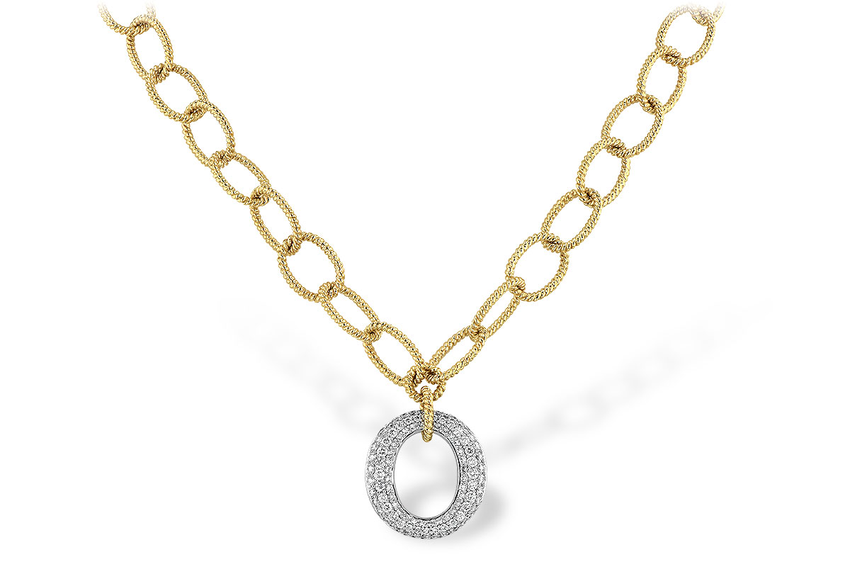 G227-19575: NECKLACE 1.02 TW (17 INCHES)