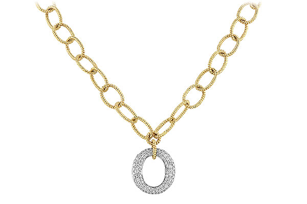 G227-19575: NECKLACE 1.02 TW (17 INCHES)