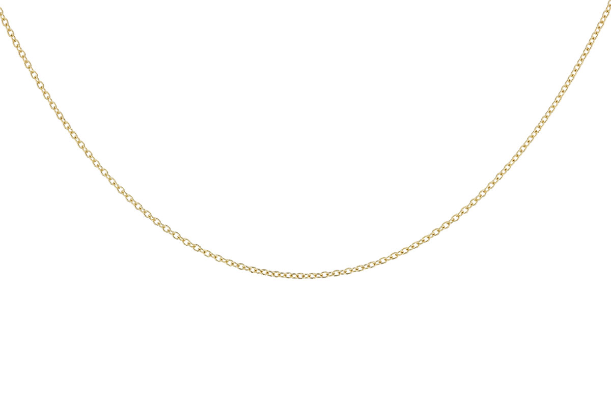 L310-88666: CABLE CHAIN (18IN, 1.3MM, 14KT, LOBSTER CLASP)
