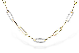 B310-82358: NECKLACE .75 TW (17 INCHES)