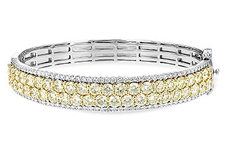 C226-30476: BANGLE 8.17 YELLOW DIA 9.64 TW